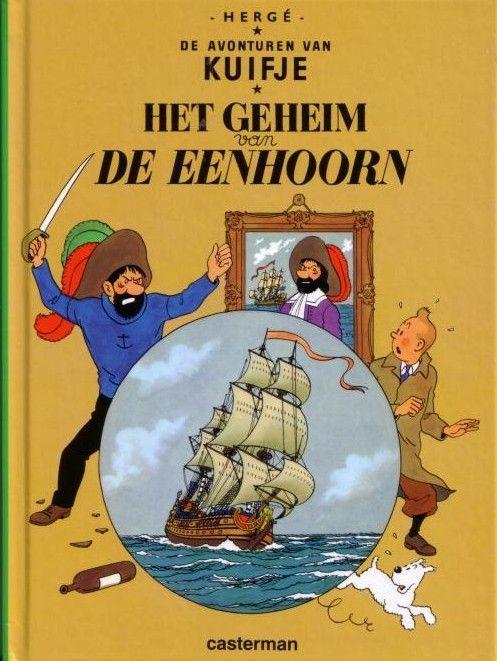 Het geheim van de eenhoorn / De avonturen van Kuifje Hergé, Boeken, Stripverhalen, Gelezen, Verzenden