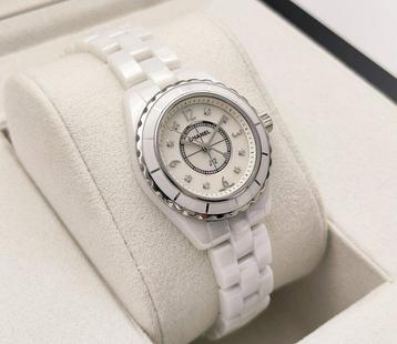 Chanel - J12 Ceramic Quartz Diamonds - Sans Prix de Réserve