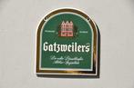 Gatzweilers Alt Bier Düsseldorf - Plaque émaillée - Émail