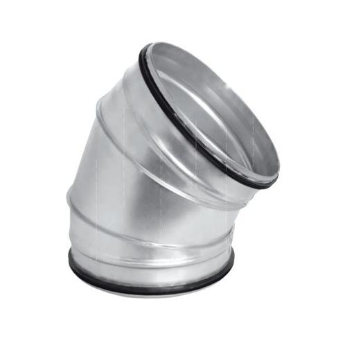 Ronde spiro bocht 45° Ø 200 mm voor spirobuis, Doe-het-zelf en Bouw, Ventilatie en Afzuiging, Verzenden