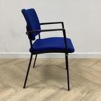 Beta Be19 vergaderstoel / zaalstoel, blauw - zaal, Gebruikt, Zwart, Eén