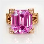 Zonder Minimumprijs - Ring - 18 karaat Roségoud, 18,07ct, Handtassen en Accessoires, Ringen, Nieuw