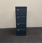 Dossierkast met 4 lades, sleutel, (hxbxd) 132x46x62 cm,, Gebruikt, Metaal