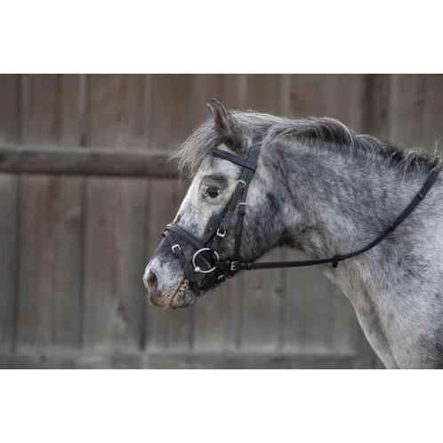 Bitschijven pony, zwart - 7 cm, 2 stuks verpakt - kerbl, Dieren en Toebehoren, Paarden en Pony's | Overige Paardenspullen, Nieuw