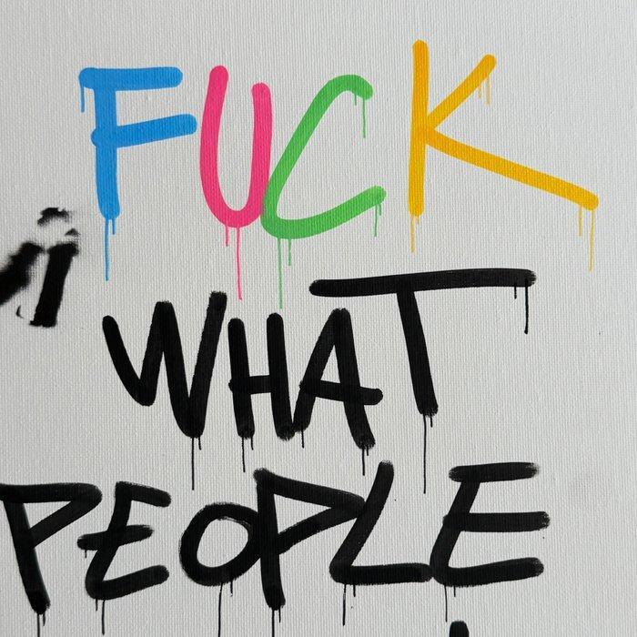 STRINK - F WHAT, Antiek en Kunst, Kunst | Schilderijen | Modern