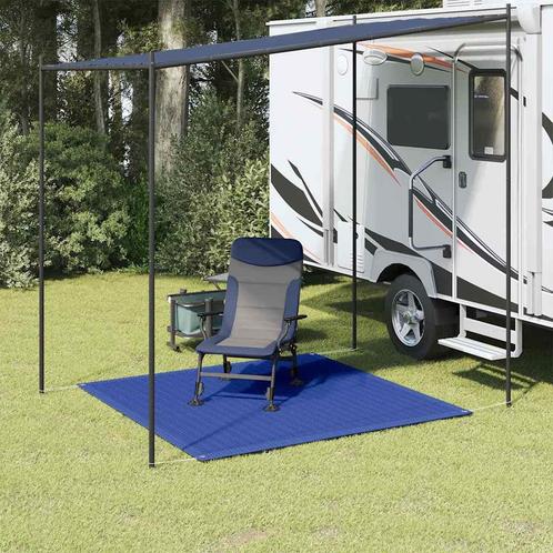 vidaXL Tenttapijt 200x200 cm HDPE blauw, Caravans en Kamperen, Tentaccessoires, Nieuw, Verzenden