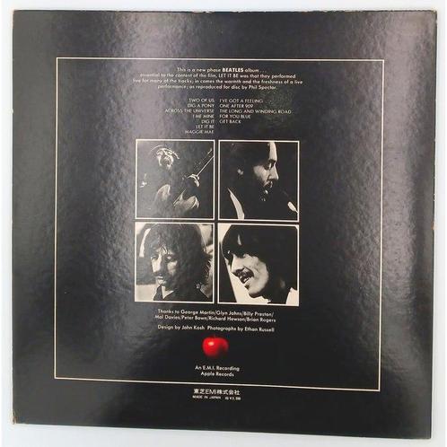 Beatles - Let It Be - Vinylplaat - Japanse persing - 1974, Cd's en Dvd's, Vinyl Singles