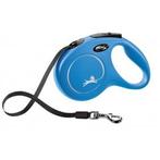 Laisse-corde flexi classic m, 5 m, max. 25kg bleu, Animaux & Accessoires