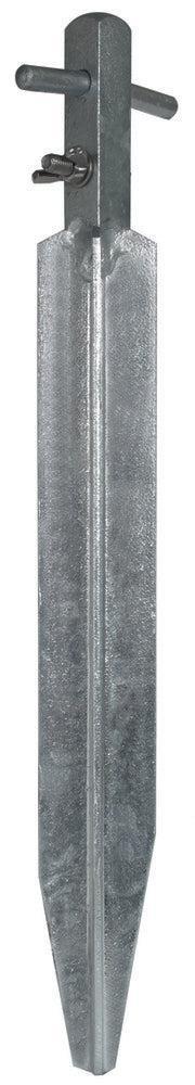 Dehn Piquet de terre StSt M8 Vis Wing Nut 600mm - 634160, Bricolage & Construction, Électricité & Câbles, Envoi