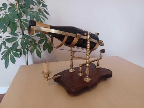 Décanteur - Bois, Laiton - Décanteur mécanique, Antiek en Kunst, Antiek | Overige Antiek