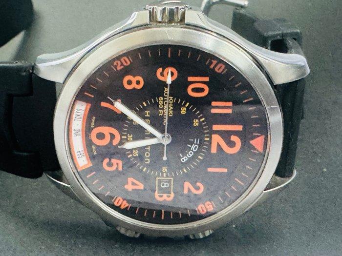 Hamilton - Khaki Air Race - H776950 - Heren - 2010-2020, Handtassen en Accessoires, Horloges | Heren