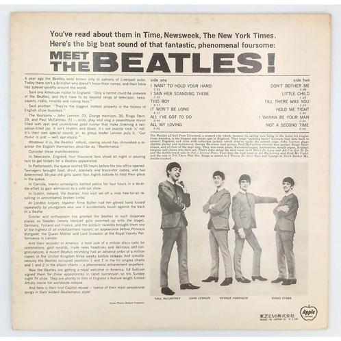 Beatles - Meet The Beatles! - Vinylplaat - Japanse persing -, Cd's en Dvd's, Vinyl Singles