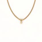 Collier avec pendentif - 14 carats Or jaune Diamant
