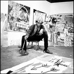 Pierre Houles - Jean Michel Basquiat in his studio NYC 1982, Antiek en Kunst