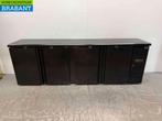 Combisteel barkoeling backbar 4 deuren 254,5 cm Horeca, Ophalen of Verzenden