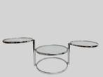 Leitmotiv - Table basse - Double Pivot TN331 - Métal, Verre
