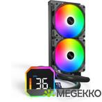 Montech HyperFlow Digital 240 ARGB Zwart, Verzenden