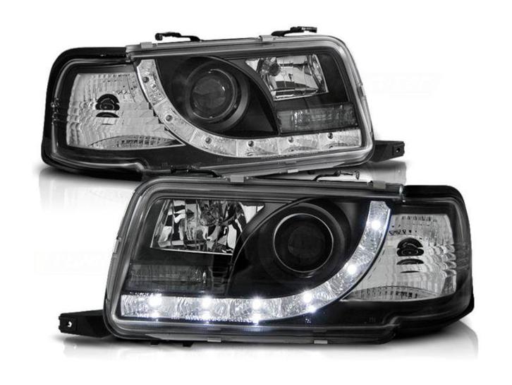 Koplampen Daylight Black geschikt voor Audi 80 B4, Auto-onderdelen, Verlichting, Nieuw, Audi, Verzenden