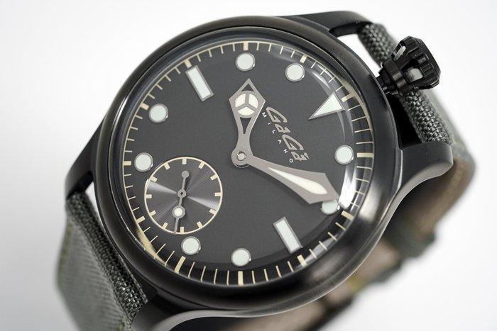 GaGà Milano - Classic Black Sub-Dial - Sans prix de réserve, Handtassen en Accessoires, Horloges | Heren