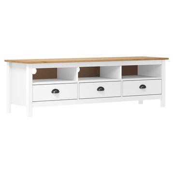 vidaXL Tv-meubel Hill Range 158x40x47 cm massief grenenhout, Verzenden
