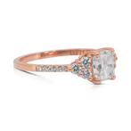 Bague - 18 carats Or rose - 1.37ct. tw. Diamant (Naturelle), Bijoux, Sacs & Beauté