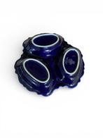 Plat de service - Porcelaine - Cobalt véritable