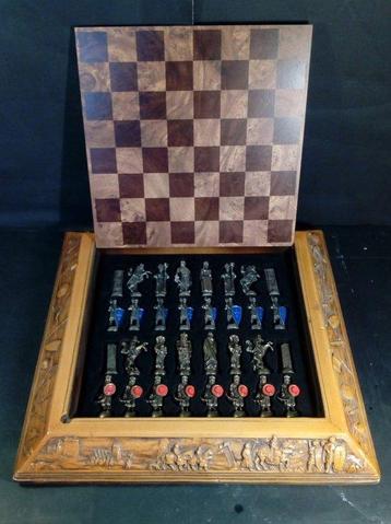 Jeu déchecs - Las Cruzadas - Bronze, Bois