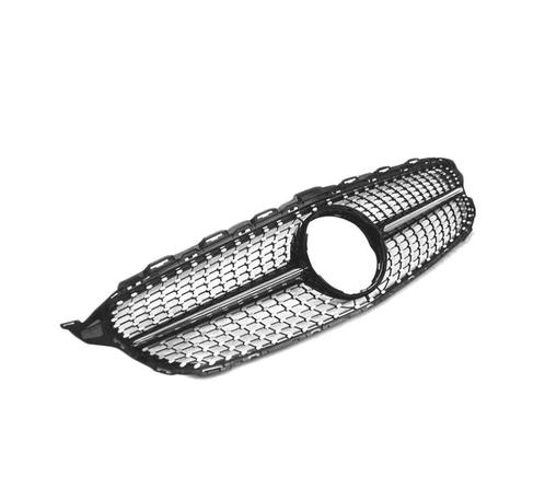 CALANDRE MERCEDES CLASSE C W205 14-18 LOOK AMG NOIR CHROMÉ D, Auto-onderdelen, Carrosserie, Verzenden