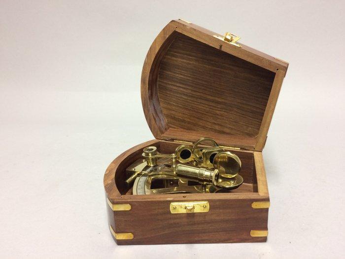 Sextant - Messing, Antiek en Kunst, Curiosa en Brocante