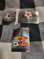 1986 Panini Mexico 86 1,2,3 Foil - 3 Sticker - Excellent, Verzamelen, Nieuw
