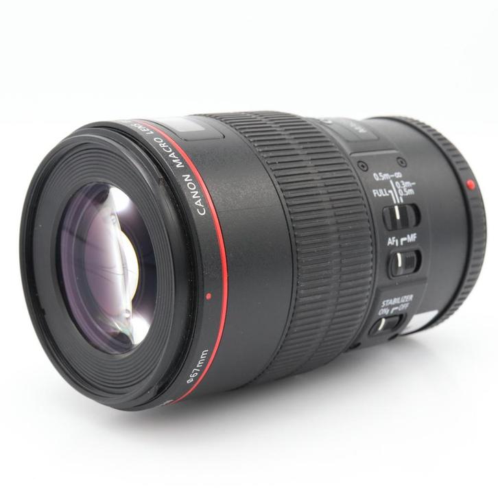 Canon EF 100mm F/2.8L IS USM Macro | Tweedehands, Audio, Tv en Foto, Foto | Lenzen en Objectieven, Zo goed als nieuw, Verzenden