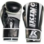 King Pro Boxing KPB/REVO 1 Bokshandschoenen Zwart Wit, Sport en Fitness, Verzenden, Nieuw, Bokshandschoenen