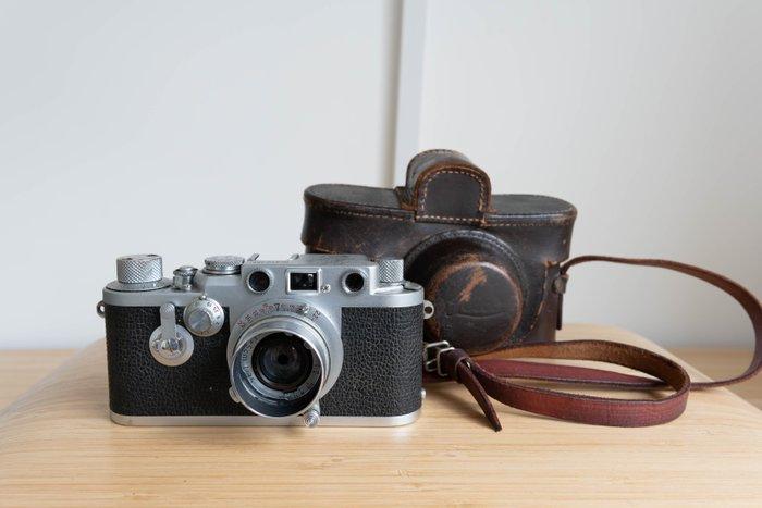 Leica IIIc + 5cm/9cm/13,5cm - #810368 Analoge camera, Collections, Appareils photo & Matériel cinématographique