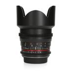 Samyang 50mm T1.5 VDSLR AS UMC - Canon EF, Ophalen of Verzenden, Zo goed als nieuw