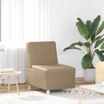 vidaXL Modulaire Sofa Eenheid Armless Cappuccino 55 x 74 x, Verzenden, Nieuw