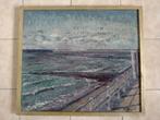 Jean Guy Beernaert (1928-1998) - Kust van Blankenberge, Antiek en Kunst, Kunst | Schilderijen | Klassiek