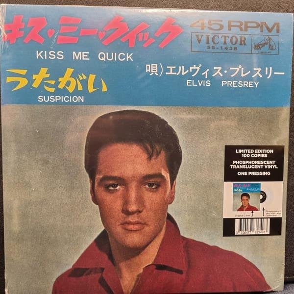Elvis Presley - Kiss Me Quick / Suspicion 3700477833497 (1-7, Cd's en Dvd's, Vinyl Singles, Ophalen of Verzenden
