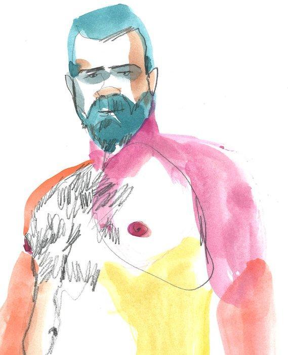 Robert Escalera - Jerry Pose, Antiek en Kunst, Kunst | Designobjecten