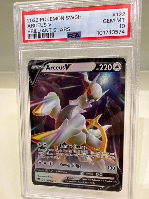 Pokémon - 1 Graded card - Pokémon - Arceus V - Sword and, Hobby en Vrije tijd, Verzamelkaartspellen | Pokémon