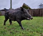Beeld, XXL Wild Boar 150cm - 92 cm - Hars
