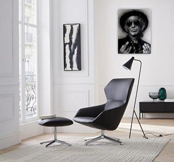 The Rolling Stones - Keith Richards - handpainted and signed beschikbaar voor biedingen