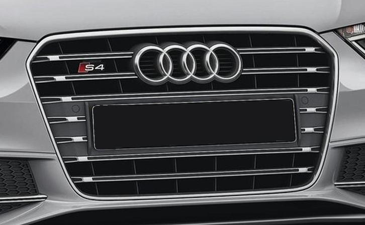 Grill Audi S4 (B8) platinumgrau, incl, S4-Logo | A4 (B8/B81), Auto-onderdelen, Carrosserie, Nieuw, Audi, Verzenden