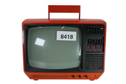 Aristona | Vintage / Portable Orange TV, Audio, Tv en Foto, Televisies, Verzenden