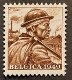 Belgique 1949 - Numéros privés : Belgica 1949 en MARRON -, Gestempeld