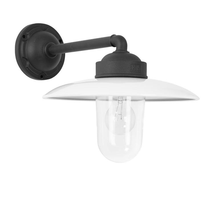 Stal- & Boerderijlampen Palazzo Stallamp Krijtwit, Tuin en Terras, Buitenverlichting, Verzenden