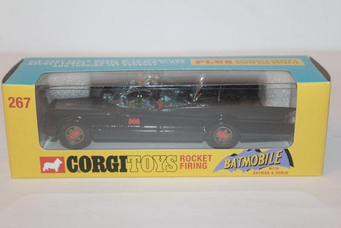 Corgi - Modelauto - No 267 - The 1966 Batmobile With Figures, Hobby en Vrije tijd, Modelauto's | 1:5 tot 1:12
