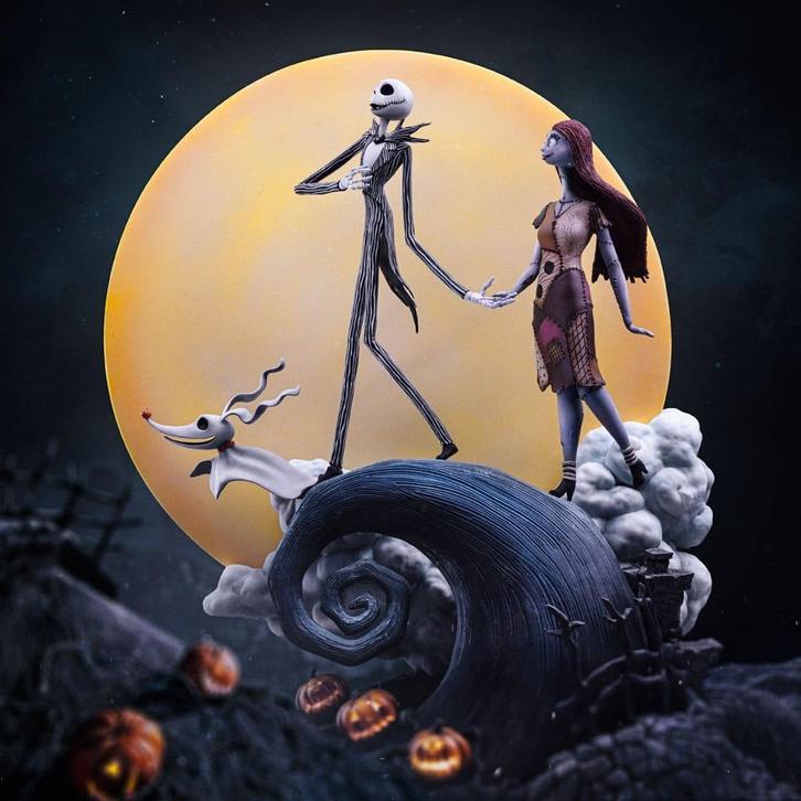 Nightmare Before Christmas Deluxe Art Scale Statue 1/10 Jack, Verzamelen, Disney, Ophalen of Verzenden