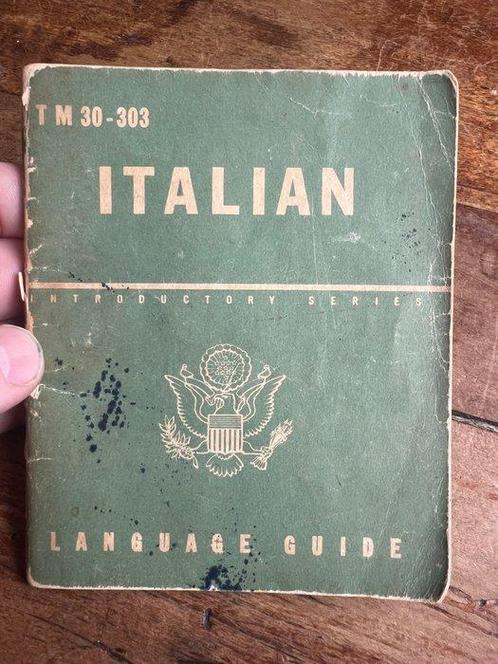 US Army - Soldiers Italian Language Guide - Airborne -, Verzamelen, Militaria | Tweede Wereldoorlog