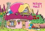 De Smurfen Nieuw Huis Postkaart, Ophalen of Verzenden, Nieuw