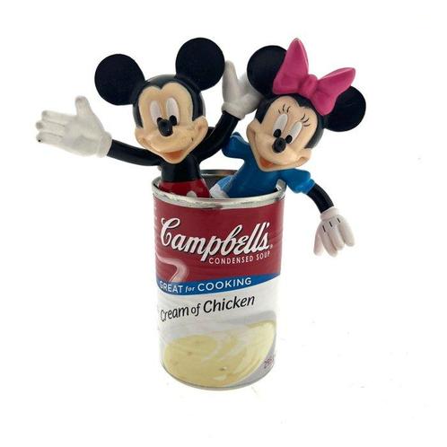 Koen Betjes (1992) - Mickey and Minnie Mouse x Campbell Soup, Antiek en Kunst, Kunst | Schilderijen | Modern